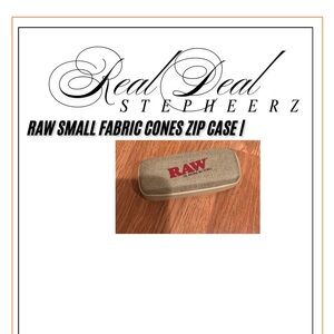 RAW Small Cone Storage Case | Hard Shell | Zip Closure